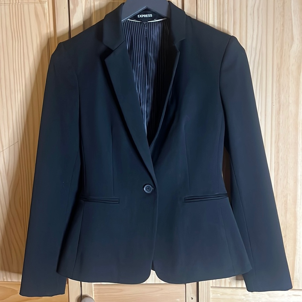 Black Editor Blazer